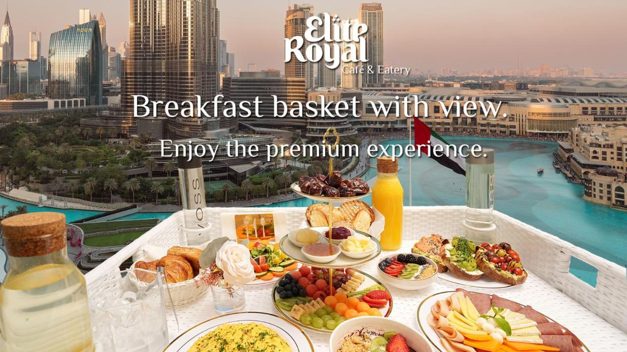 دبي Elite Royal Apartment - Luxurious - Partial Burj Khalifa & Fountain View - Eminence المظهر الخارجي الصورة